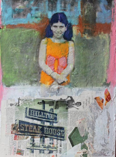 collage by Susan Katz: summer camp