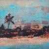 photo transfer/collage work by Susan Katz - Exuma House